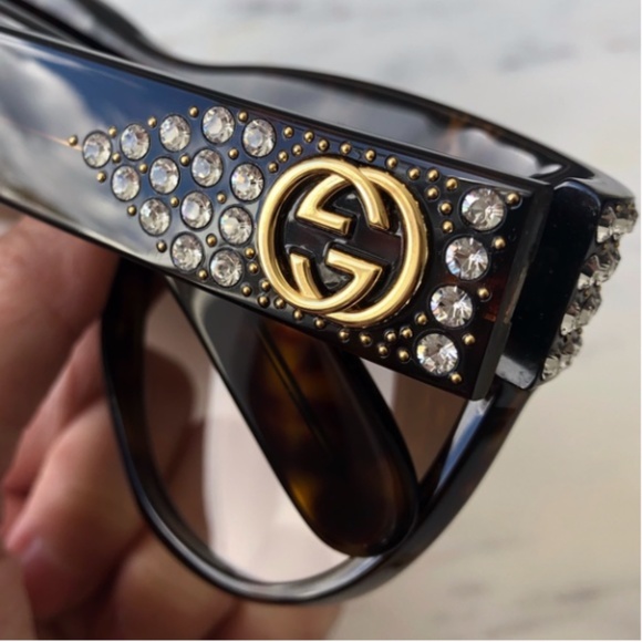 Gucci Havana Hollywood Forever Gg0147s SunglassesBrand new! 100% Authentic guara main image 9